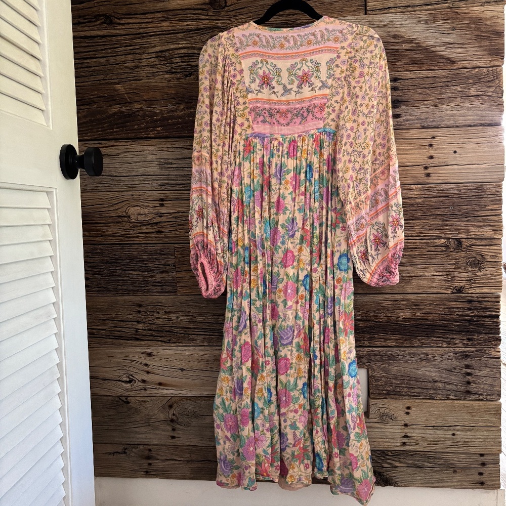 Spell Mossy Patchwork Midi Dress - image 2